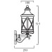 Настенный фонарь уличный LUCERNA 84801/02 Bl Oasis Light