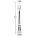 Наземный фонарь LUCERNA 84811 Bl Oasis Light