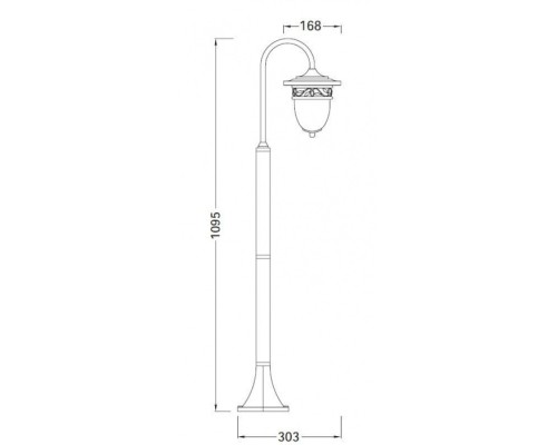 Наземный фонарь 87206S Gb Oasis Light Наземный фонарь 87206S Gb Oasis Light