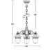 Уличный светильник подвесной KRAKOV 1 L 87270L/3/02 Gb Oasis Light
