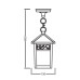 Уличный светильник подвесной 87305A Gb Oasis Light