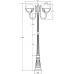 Наземный фонарь GENOVA 88109A/10A Bl Oasis Light