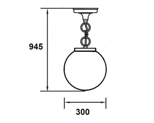 Уличный светильник подвесной 88205L Bl Oasis Light Уличный светильник подвесной 88205L Bl Oasis Light