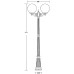 Наземный фонарь GLOBO S 88209SA Bl Oasis Light