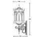 Настенный фонарь уличный DELI S 89901S/08 Bl Oasis Light
