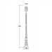 Наземный фонарь 89909L Bl Oasis Light