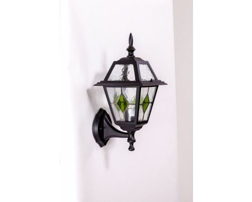 Настенный фонарь уличный FARO lead GLASS 91101/04 lgG Bl Oasis Light Настенный фонарь уличный FARO lead GLASS 91101/04 lgG Bl Oasis Light