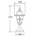 Наземный фонарь 91104 lgY Bl Oasis Light