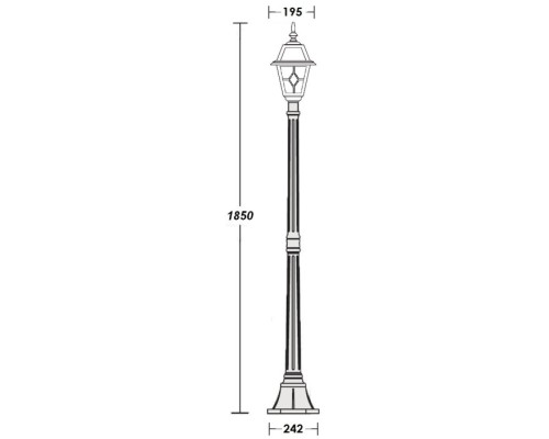 Наземный фонарь FARO 91108 Bl Oasis Light Наземный фонарь FARO 91108 Bl Oasis Light