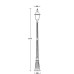 Наземный фонарь FARO-FROST L 91109fL Bl Oasis Light