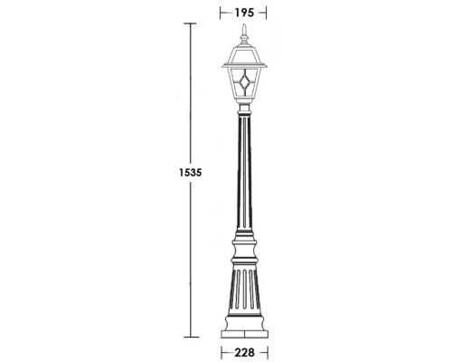 Наземный фонарь FARO 91111 Bl Oasis Light Наземный фонарь FARO 91111 Bl Oasis Light