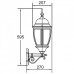 Настенный фонарь уличный 91201L Gb Oasis Light