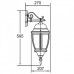 Настенный фонарь уличный 91202L Bl Oasis Light