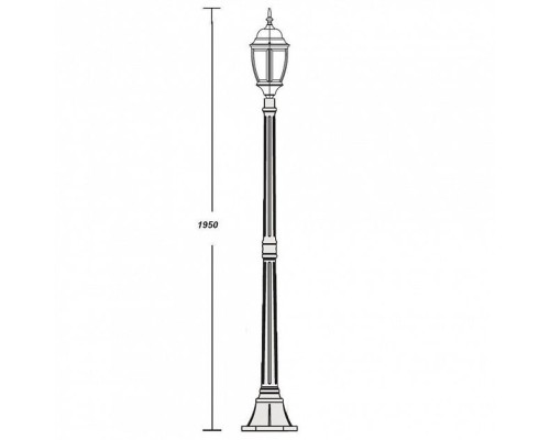 Наземный фонарь 91208L Gb Oasis Light Наземный фонарь 91208L Gb Oasis Light