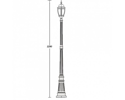 Наземный фонарь 91209L Gb Oasis Light Наземный фонарь 91209L Gb Oasis Light