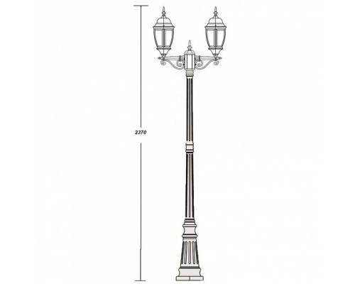 Наземный фонарь 91209LA Gb Oasis Light Наземный фонарь 91209LA Gb Oasis Light