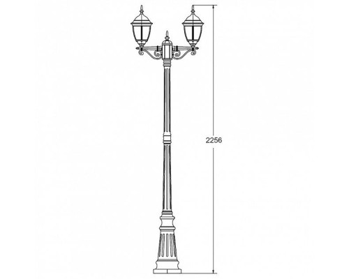 Наземный фонарь 91209SA Gb Oasis Light Наземный фонарь 91209SA Gb Oasis Light