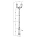 Наземный фонарь ARSENAL L 91210LA E7 02 Bl Oasis Light
