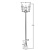 Наземный фонарь ARSENAL L 91210LB B2 Bl Oasis Light