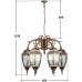 Уличный светильник подвесной ARSENAL L 91270L/6/16 Gb Oasis Light