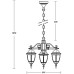 Уличный светильник подвесной ARSENAL S 91270S/3/02 Gb Oasis Light