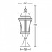 Наземный фонарь  91304L Gb Oasis Light