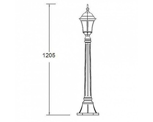 Наземный фонарь 91307S Gb Oasis Light Наземный фонарь 91307S Gb Oasis Light