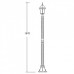 Наземный фонарь 91308S Bl Oasis Light