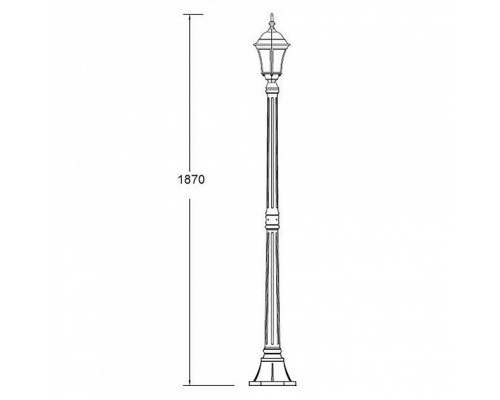Наземный фонарь 91308S Gb Oasis Light Наземный фонарь 91308S Gb Oasis Light