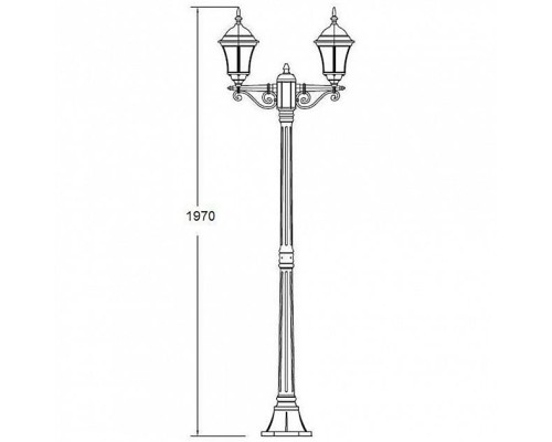 Наземный фонарь 91308SA Bl Oasis Light Наземный фонарь 91308SA Bl Oasis Light