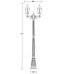Наземный фонарь ASTORIA 1 L 91309LA Bl Oasis Light