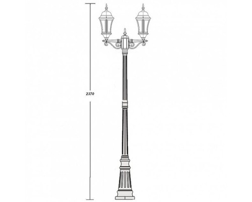 Наземный фонарь 91309LA Gb Oasis Light Наземный фонарь 91309LA Gb Oasis Light