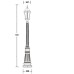 Наземный фонарь ASTORIA 1 L 91311L Bl Oasis Light