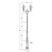 Наземный фонарь ASTORIA 2 91410A/E7 Bl Oasis Light