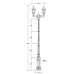 Наземный фонарь ASTORIA 2M 91410MA/E7 Bl овал Oasis Light