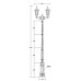 Наземный фонарь ASTORIA 2M 91410MA/E7 Bl ромб Oasis Light