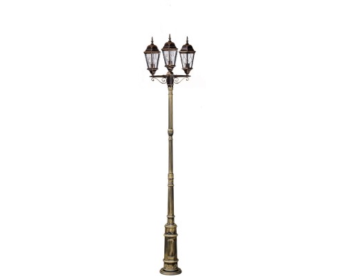 Наземный фонарь ASTORIA 2M 91410MB/E7 Gb ромб Oasis Light Наземный фонарь ASTORIA 2M 91410MB/E7 Gb ромб Oasis Light