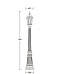 Наземный фонарь ASTORIA 2M 91411M Bl овал Oasis Light