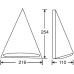 Настенный светильник уличный SIDNEY 91430 Bl Oasis Light