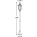 Наземный фонарь 92106 Bl Oasis Light