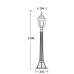 Наземный фонарь 92107 Bl Oasis Light
