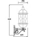Настенный фонарь уличный SORENTO 92601/02 Bl Oasis Light