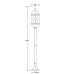 Наземный фонарь SORENTO 92606 Bl Oasis Light