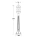 Наземный фонарь SORENTO 92607 Bl Oasis Light