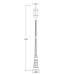 Наземный фонарь SORENTO 92609 Bl Oasis Light