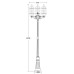 Наземный фонарь SORENTO 92609B Bl Oasis Light