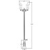 Наземный фонарь SORENTO 92610A B2 Bl Oasis Light