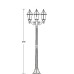Наземный фонарь 95208LB Bl Oasis Light