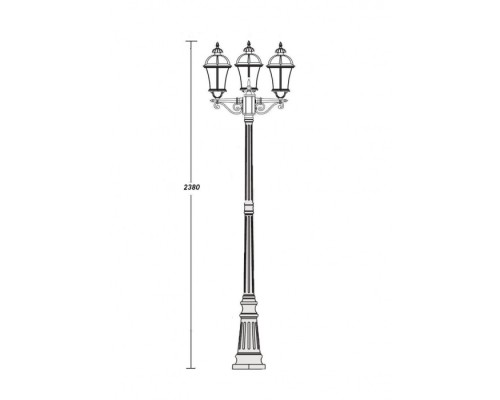 Наземный фонарь 95209LB Gb Oasis Light Наземный фонарь 95209LB Gb Oasis Light