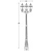 Наземный фонарь ROMA L 95209LB W Oasis Light